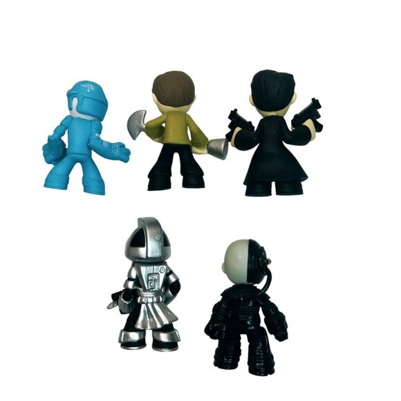 Funko Sci-Fi Mystery Minifigures Lot of 5 Tron Star Trek Matrix Galactica - Picture 2 of 4